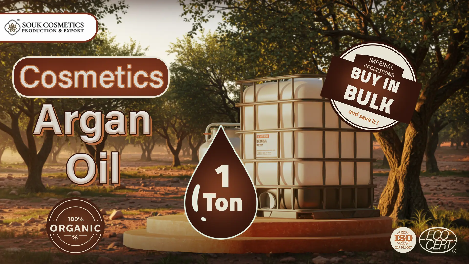 Organic Moroccan Argan Oil Wholesale