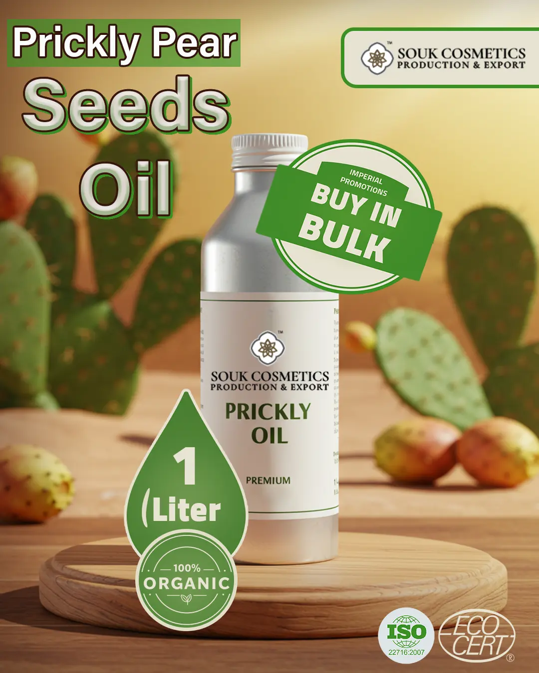 Moroccan Prickly Seeds Oil Wholesale Supplier